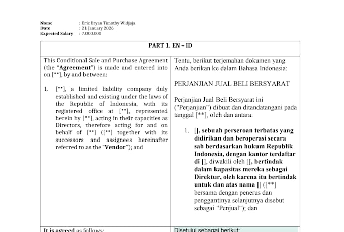 business and commercial contracts for you